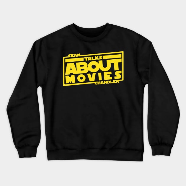 Sean Chandler Talks About a Retro Yellow Logo Crewneck Sweatshirt by Sean Chandler Talks About